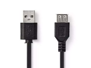 Cablu Nedis USB 2.0 A tata - USB A mama 2m