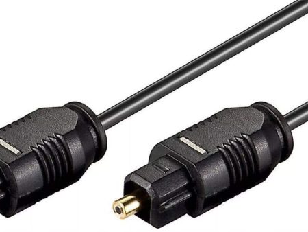 Cablu optic Toslink tata - Toslink tata 1m Goobay