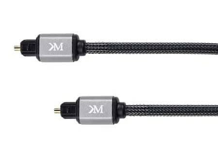 Cablu optic Toslink-Toslink 2m digital audio Profesional Kruger&Matz