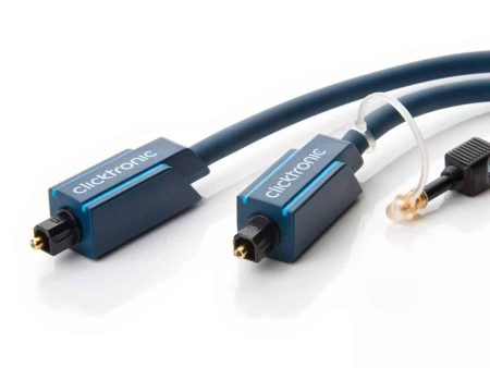 Cablu optic Toslink - Toslink plus adaptor 3.5 mm 15m Clicktronic