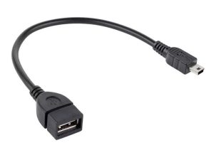 Cablu OTG USB mama - mini USB tata 0.1m Case Marcat Fiscale
