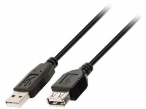 Cablu prelungire USB 2.0 USB tata - USB mama 3m WELL