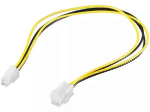 Cablu prelungitor alimentare 4 pini tata mama 34cm Goobay