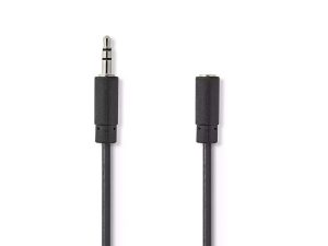 Cablu prelungitor audio Stereo Jack 3.5 mm tata - 3.5 mm mama 3m Nedis