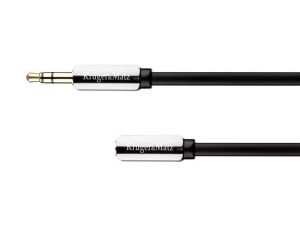 Cablu prelungitor Jack 3.5 mm tata-mama 1.8m Profesional Kruger&Matz