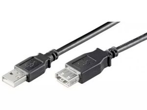 Cablu prelungitor USB 0.6m A tata la USB A mama cupru Goobay