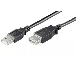 Cablu prelungitor USB 1.8m A tata la USB A mama cupru Goobay