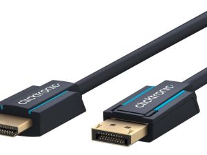 Cablu Profesional Displayport tata - HDMI tata 5m Clicktronic OFC 10.2Gbit/s 1920x1200p