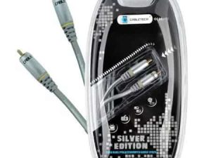 Cablu RCA 0.5m coaxial Silver Edition Cabletech