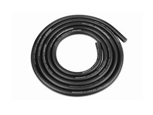 Cablu siliconic multifilar 8AWG 8.36mm2 negru 1m