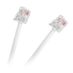 Cablu telefon extensie alb 20m RJ11
