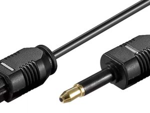 Cablu Toslink la 3.5 mm Mini Toslink 1m GOOBAY