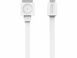 Cablu USB 2.0 - micro USB 1m alb Allocacoc