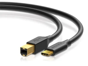 Cablu USB 2.0 SENTIVUS tata B -tata USB-C 1.5m SE-U202-100
