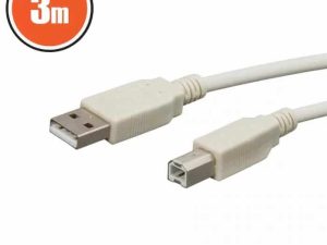 Cablu USB 2.0 tata A la tata B 3m