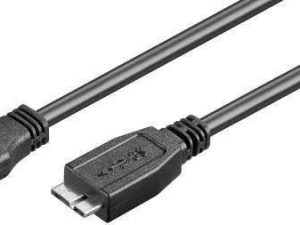 Cablu USB 3.0 1m A tata la micro USB triplu ecranat Goobay