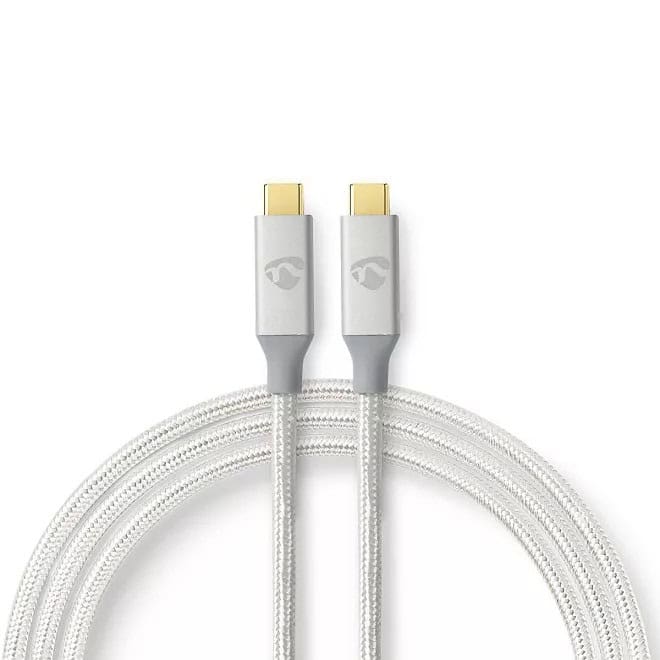 cablu-usb-32-gen2x2-type-c-tata-tata-20gbps-1m-100w-5a-argintiu-nedis