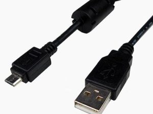 Cablu USB A tata - micro USB tata 1.8m HI-Speed cu ferita