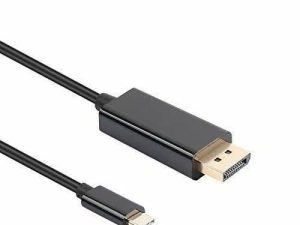 Cablu USB Type C - DisplayPort 4K 60Hz 1.8m Well