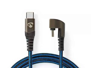 Cablu USB Type C tata - USB Type C tata conector gaming 180 2m NEDIS