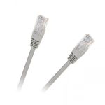Cablu UTP 10m CAT5e patchcord retea CCA 2x RJ45 neecranat gri