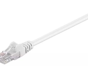 Cablu UTP CAT5e RJ45 8P8C - RJ45 8P8C alb 3m Goobay