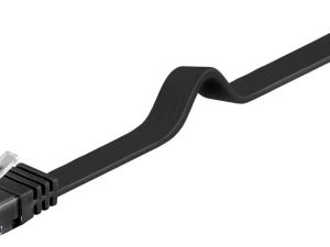 Cablu UTP Cat6 patch cord 7m cupru negru Goobay