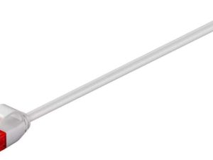 Cablu UTP CAT6 slim mufat 2m patchcord gri Goobay