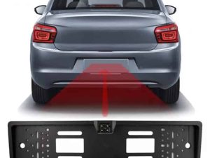Camera + senzor de parcare pe suport pentru numar de inmatriculare Carguard SP009
