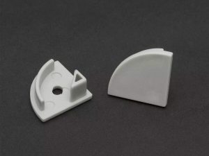 Capac terminal pentru profile aluminiu LED set 2buc Phenom