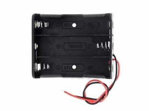 Carcasa 3x 18650 cu 2 fire terminale