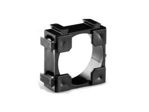 Carcasa cilindrica clips 1x 18650
