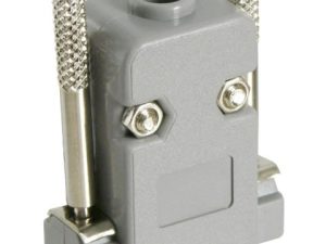 Carcasa mufa 9 pin serial D-SUB RS232 VGA cu surub lung