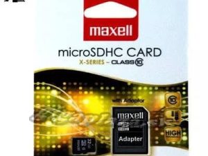 Card microSD 32GB Clasa 10 +adaptor SD X-series Maxell