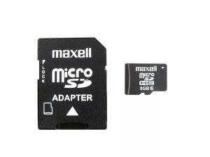 Card microSDHC 8GB clasa10 Maxell cu adaptor SD X-SERIES MICRO SDHC 8GB + AD CLASS10