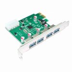 Card PCIE USB 3.0 placa PCI-E la 4x USB 3.0
