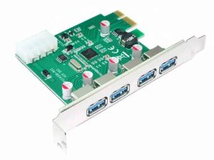 Card PCIE USB 3.0 placa PCI-E la 4x USB 3.0