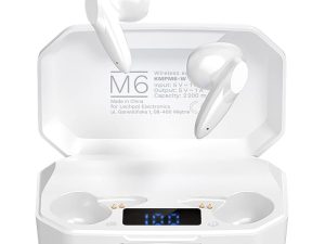 Casti bluetooth 5.1 M6 Kruger&Matz KMPM6-W