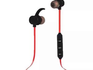 Casti Bluetooth cu magnet rosu ESPERANZA