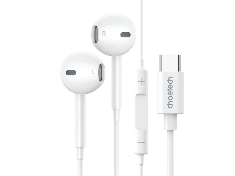 casti-in-ear-cu-fir-choetech-oc-a012-wh-usb-c-microfon-reglare-volum-alb-earphone-oca012-cho