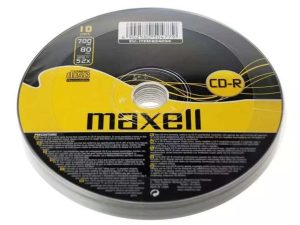 CD-R 700MB 52X MAXELL 10buc pe folie