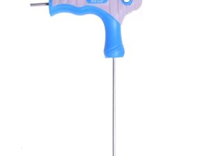 Cheie negativa tip T 8mm 200mm din otel crom-vanadiu maner cauciuc antiderapant soft-touch MEGA 48607