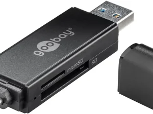 Cititor card reader USB 3.0 si USB TYPE C pentru SDXC SDHC MicroSD si SD Goobay 58261