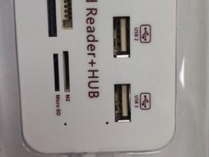Cititor de carduri scriere/citire All in One +3 port USB TED