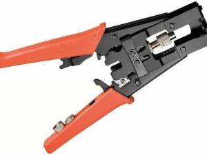 Cleste de serizare conectori F IEC BNC RCA tip compresie
