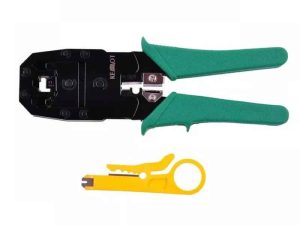 Cleste pentru sertizat universal 4 6 8 contacte RJ10 RJ11 RJ12 RJ45 Rebel