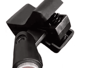 Clip pentru microfon nuca tip clip montabil pe stativ cu brat pantografic negru