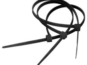 Coliere plastic 3.6mmx20cm negru 100buc