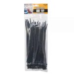 Coliere plastic negru 200x4.6mm 100buc Handy