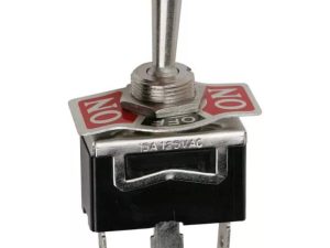 Comutator cu brat de moment 1 circuit 10A 250VAC ON-OFF-ON fara retinere